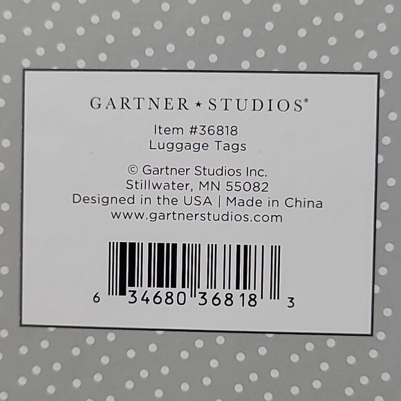 Mr. & Mrs. Luggage tag set - Picture 2 of 2